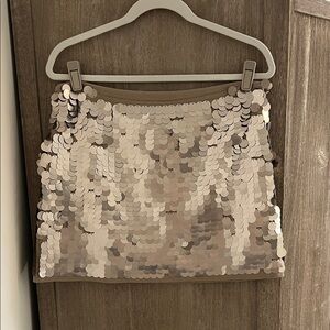 J. Crew Paillette Mini Skirt